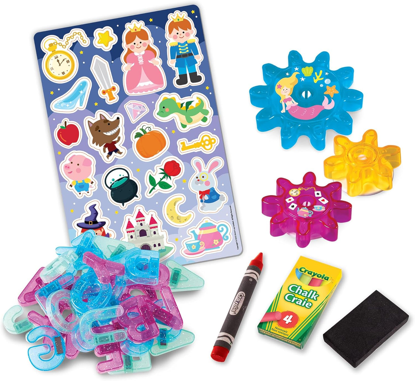 READY TO PLAY DOUBLE SIDED BOARD & STORYBOOK MAGNETIC PLAYSET