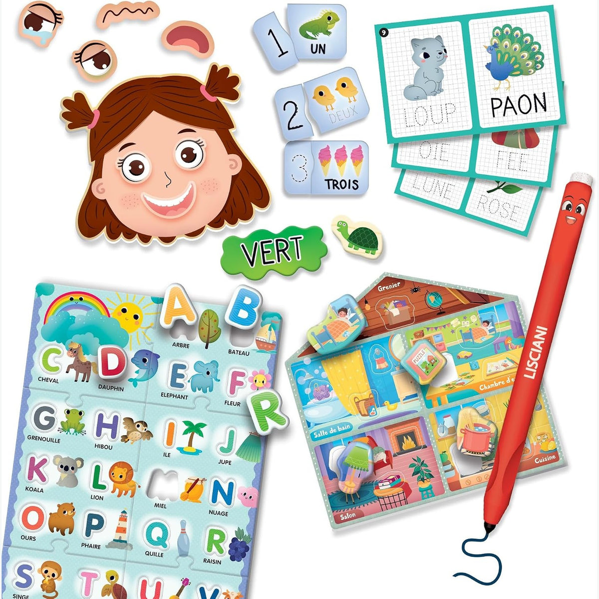 Lisciani Montessori Mon Semainier de Jeux by Lisciani