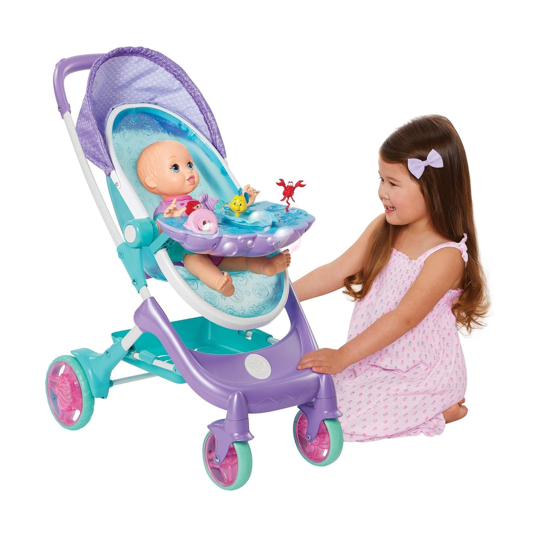 Disney Musical Bubble Stroller with Sounds by JAKKS Pacific