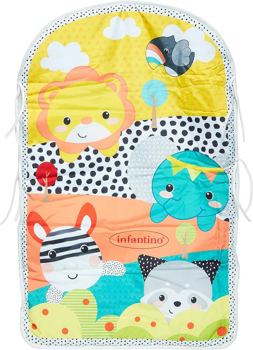 Infantino - Watch Me Grow 4-In-1 Activity Gym Playmat