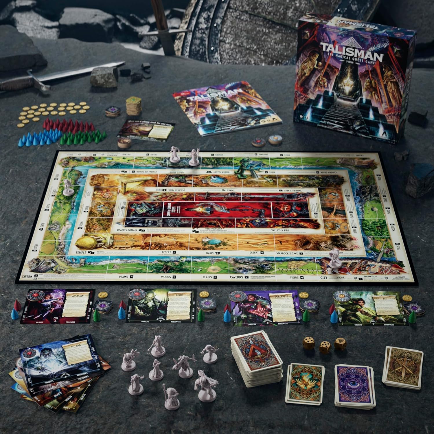 Hasbro Talisman Magical Quest Game 5th Edition by Hasbro