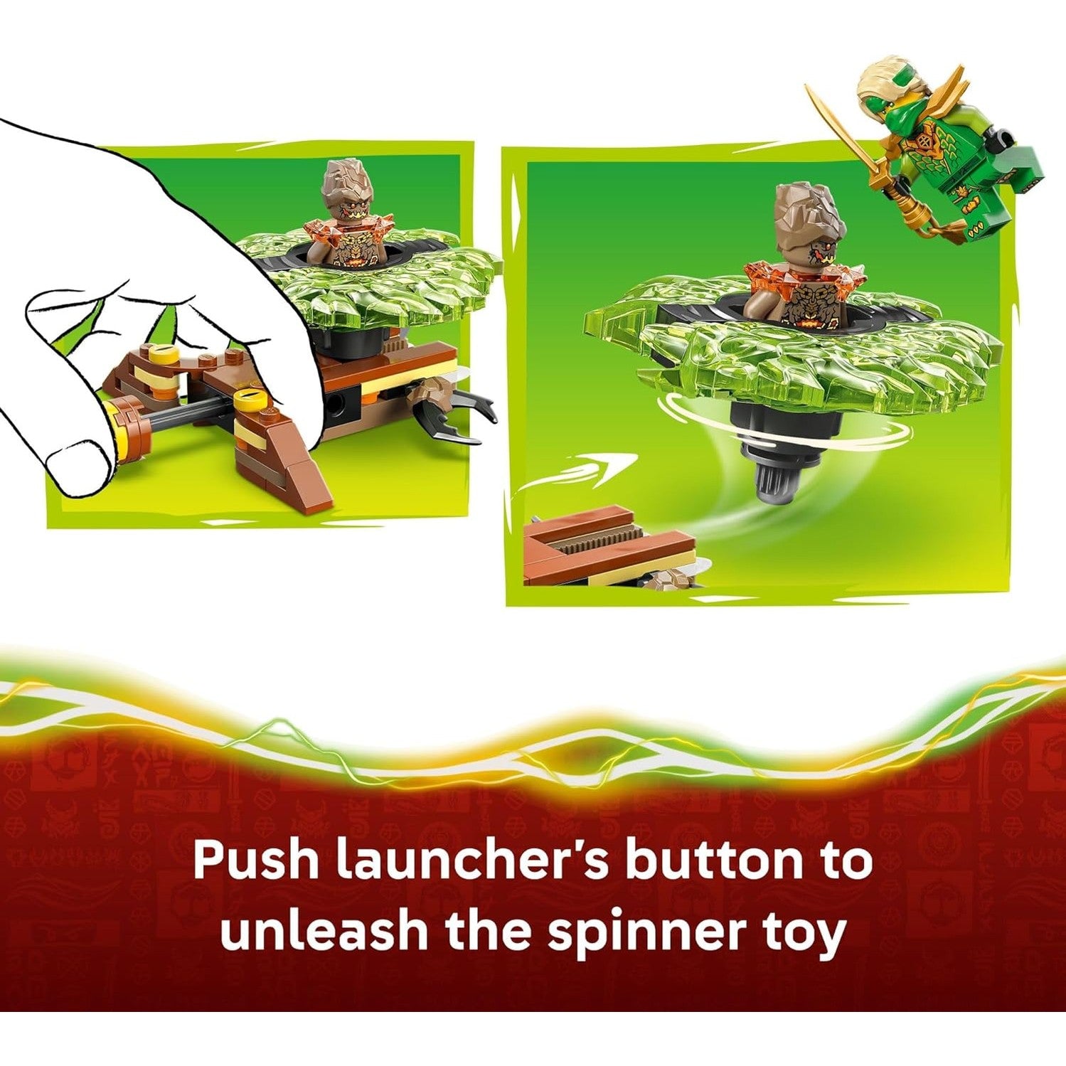 LEGO Lloyd vs. Earth Monster Spinner (71850) by LEGO
