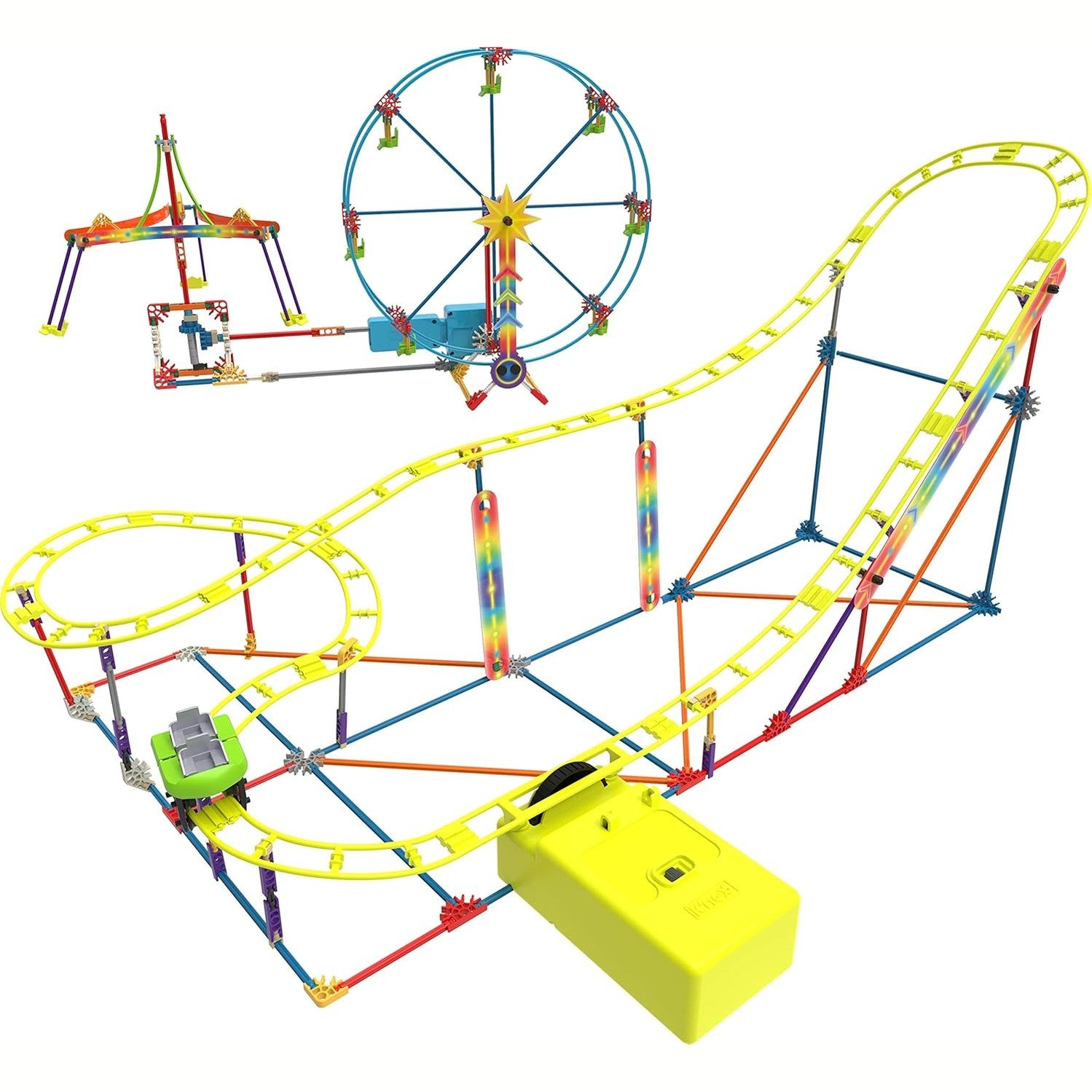 K'Nex Amusement Park in a Box by Basic Fun