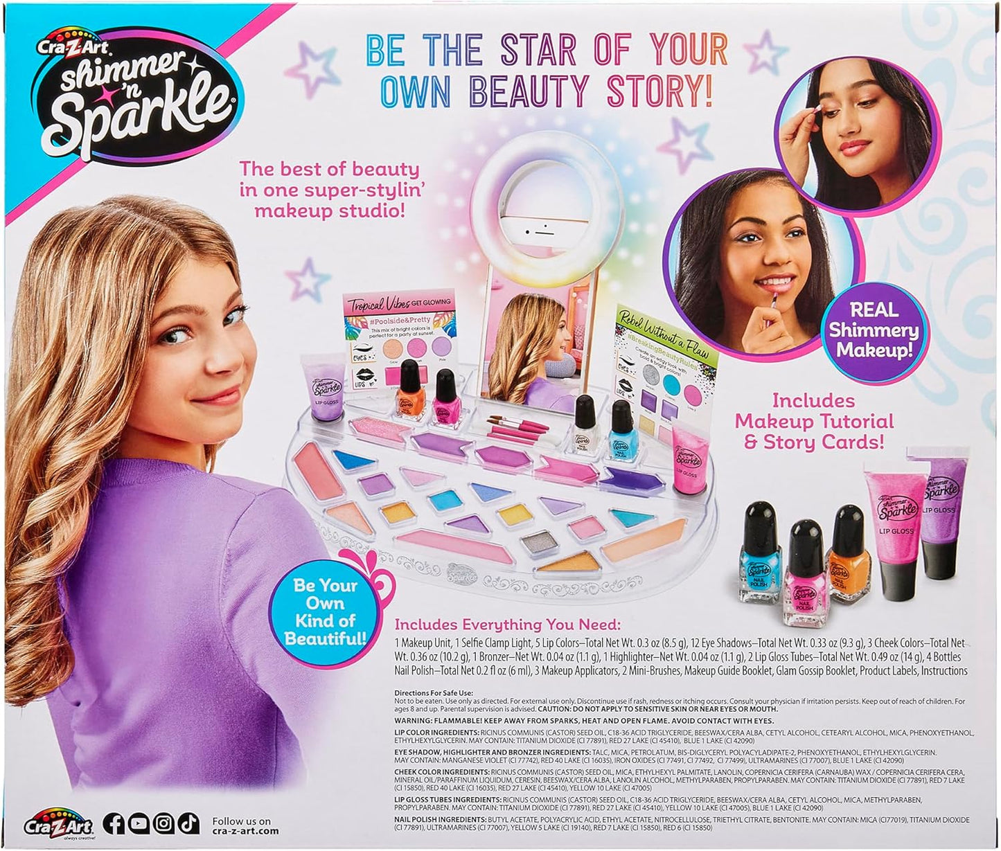 SHIMMER N SPARKLE LIGHT UP BEAUTY STUDIO