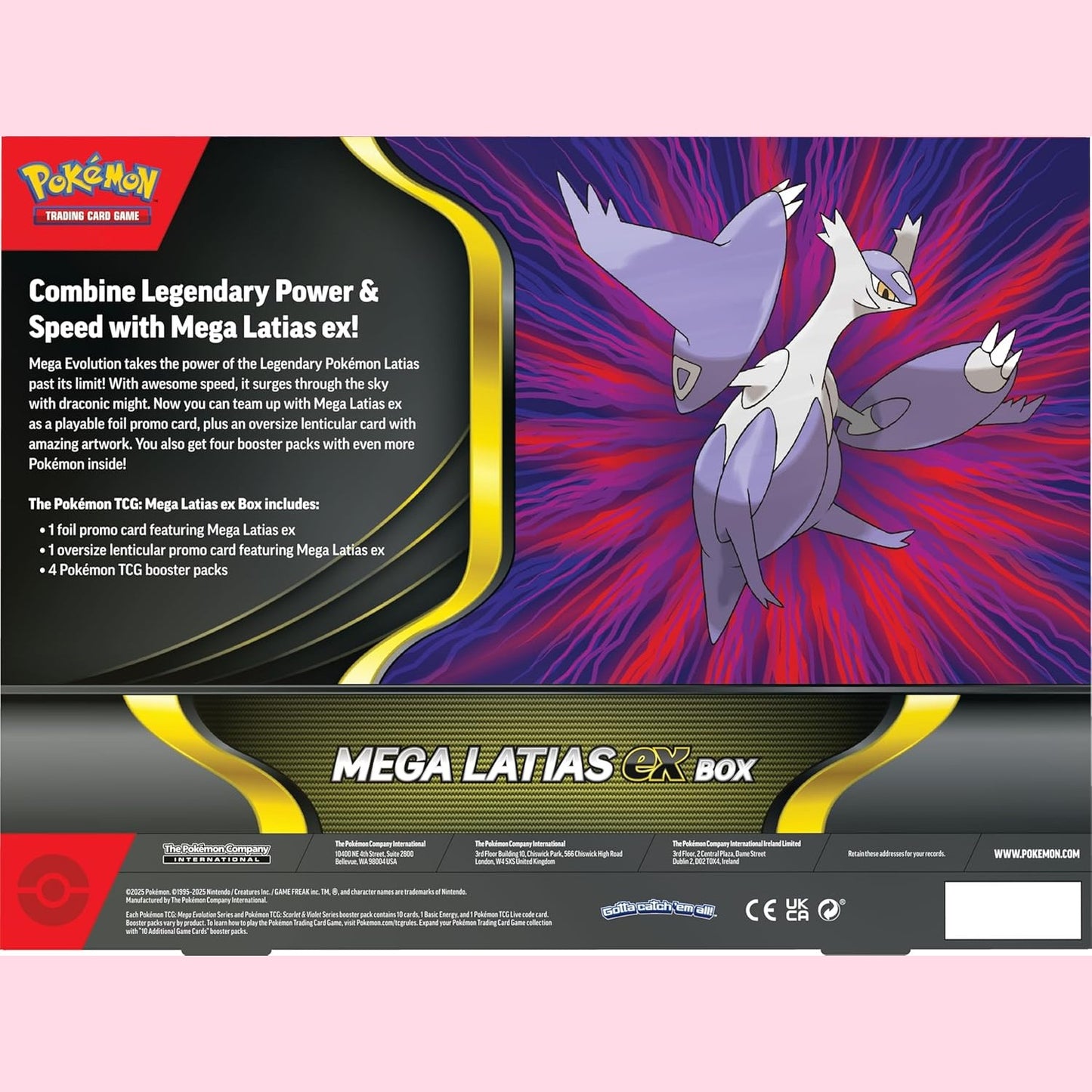 Pokémon TCG: Mega Latias ex Box by The Pokémon Company
