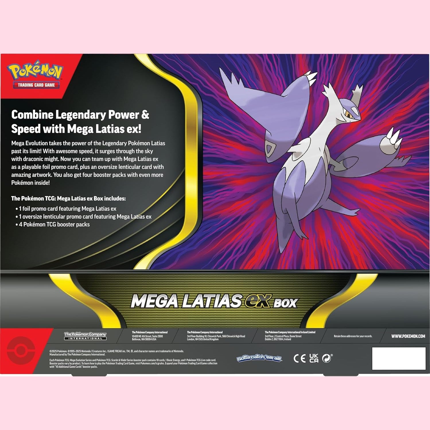Pokémon TCG: Mega Latias ex Box by The Pokémon Company