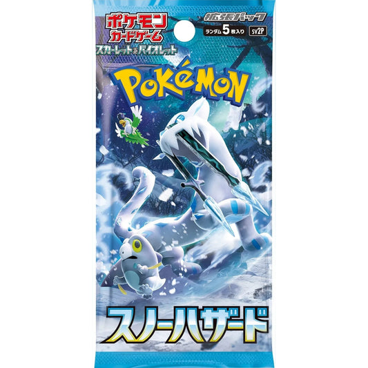 Pokémon TCG: Snow Hazard [SV2p] - Japanese Booster Pack by The Pokémon Company