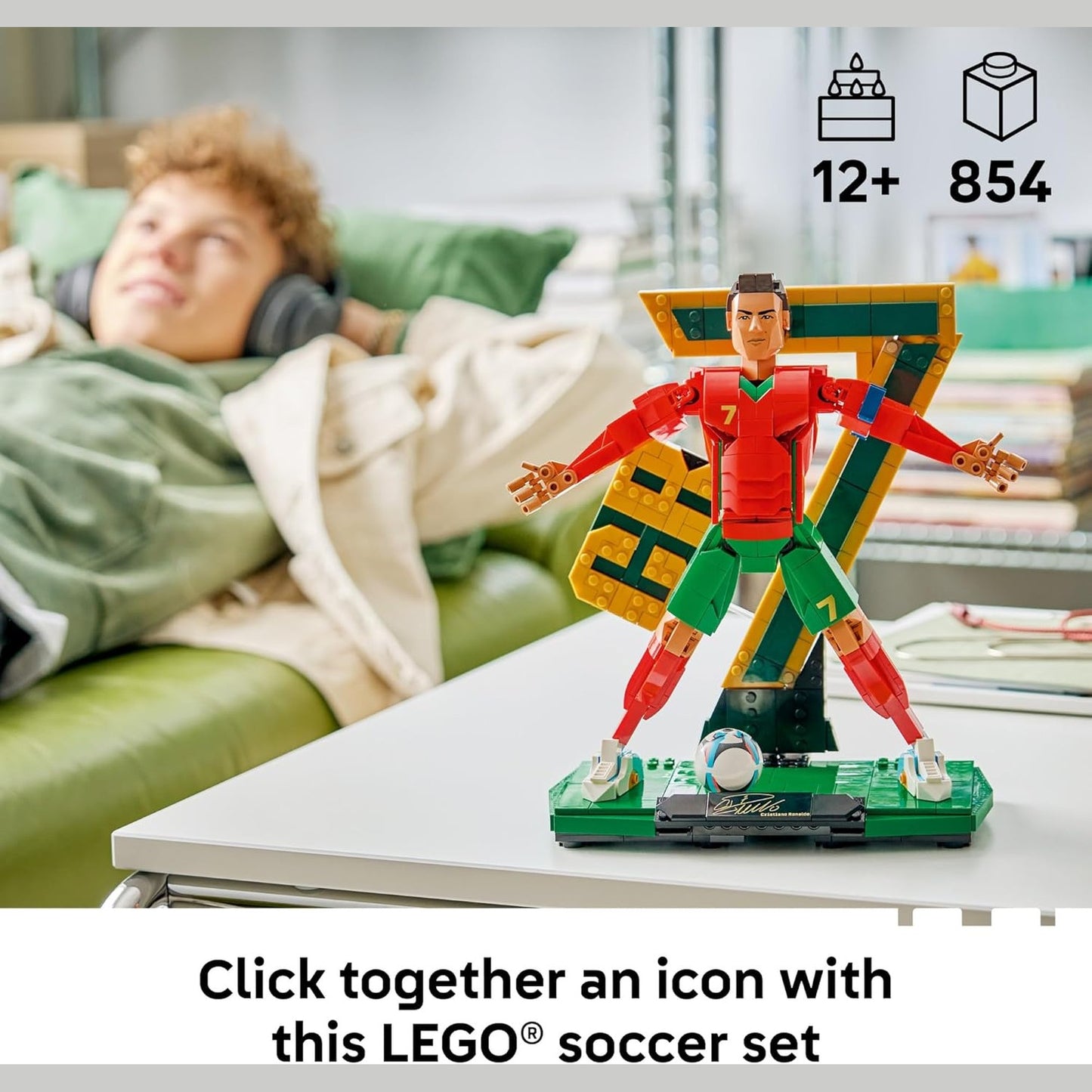 Lego Editions Cristiano Ronaldo Legends (43016) by LEGO