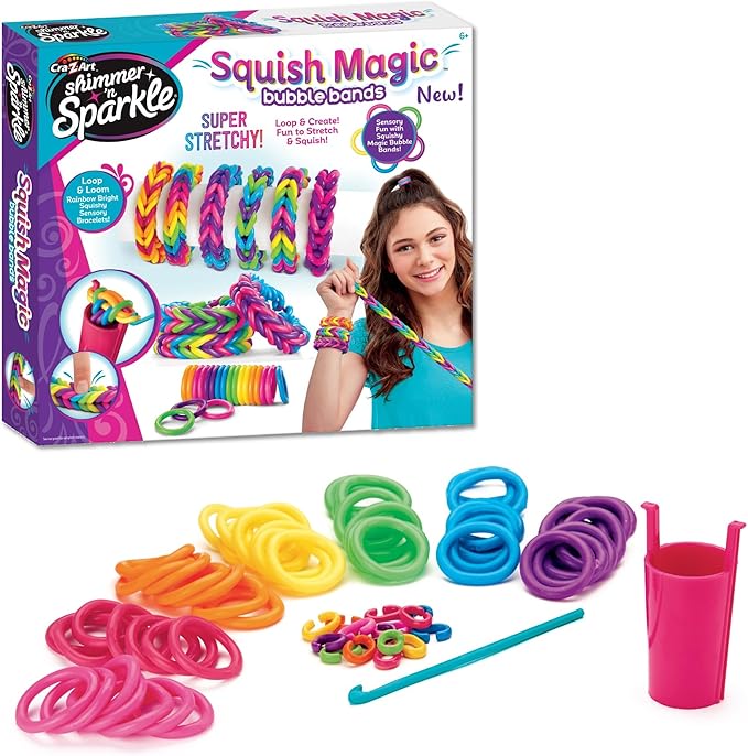 Cra-Z-art Squish Magic Bubble Bands Loom Kit by Cra-Z-Art