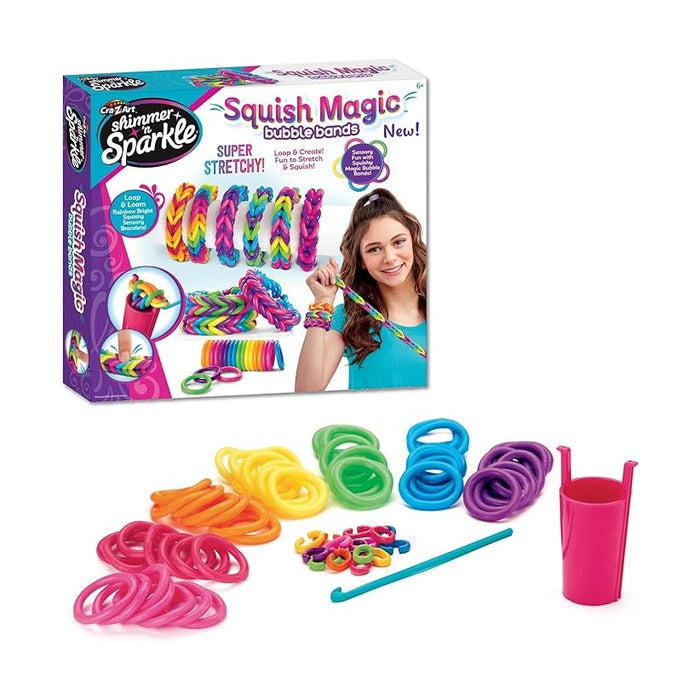 Cra-Z-art Squish Magic Bubble Bands Loom Kit