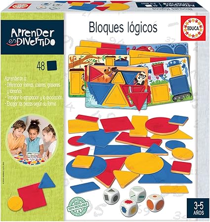 Educa - Apprendre est Amusant de Blocs logiques