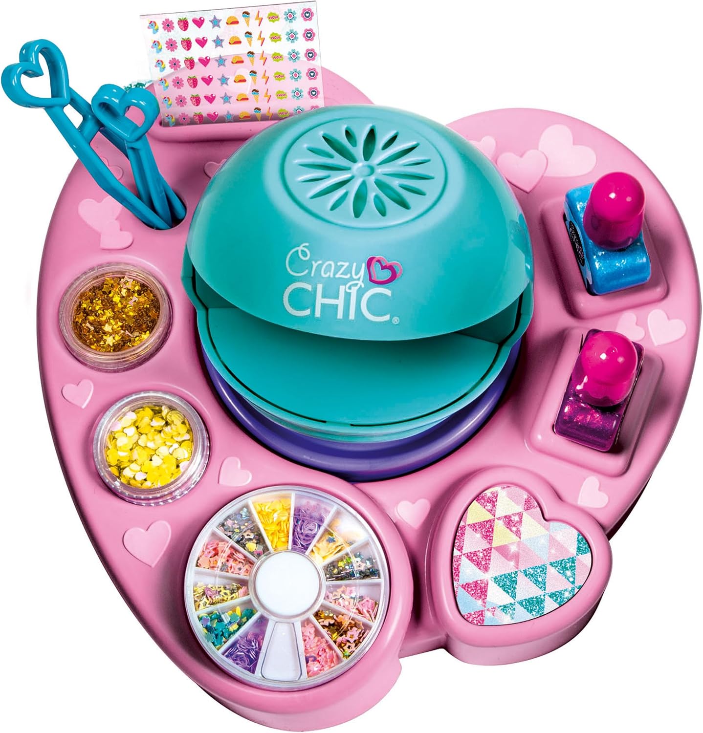 Clementoni Crazy Chic Cool Nail Art Set by Clementoni