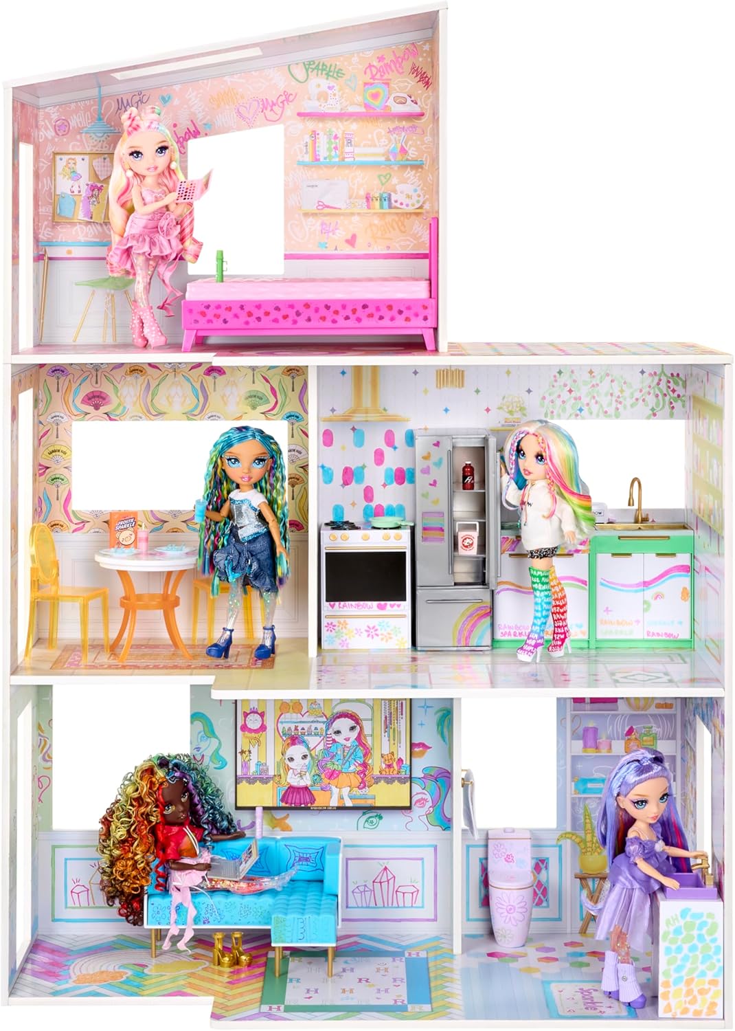 Rainbow High Color & Play - 3-Story Dollhouse