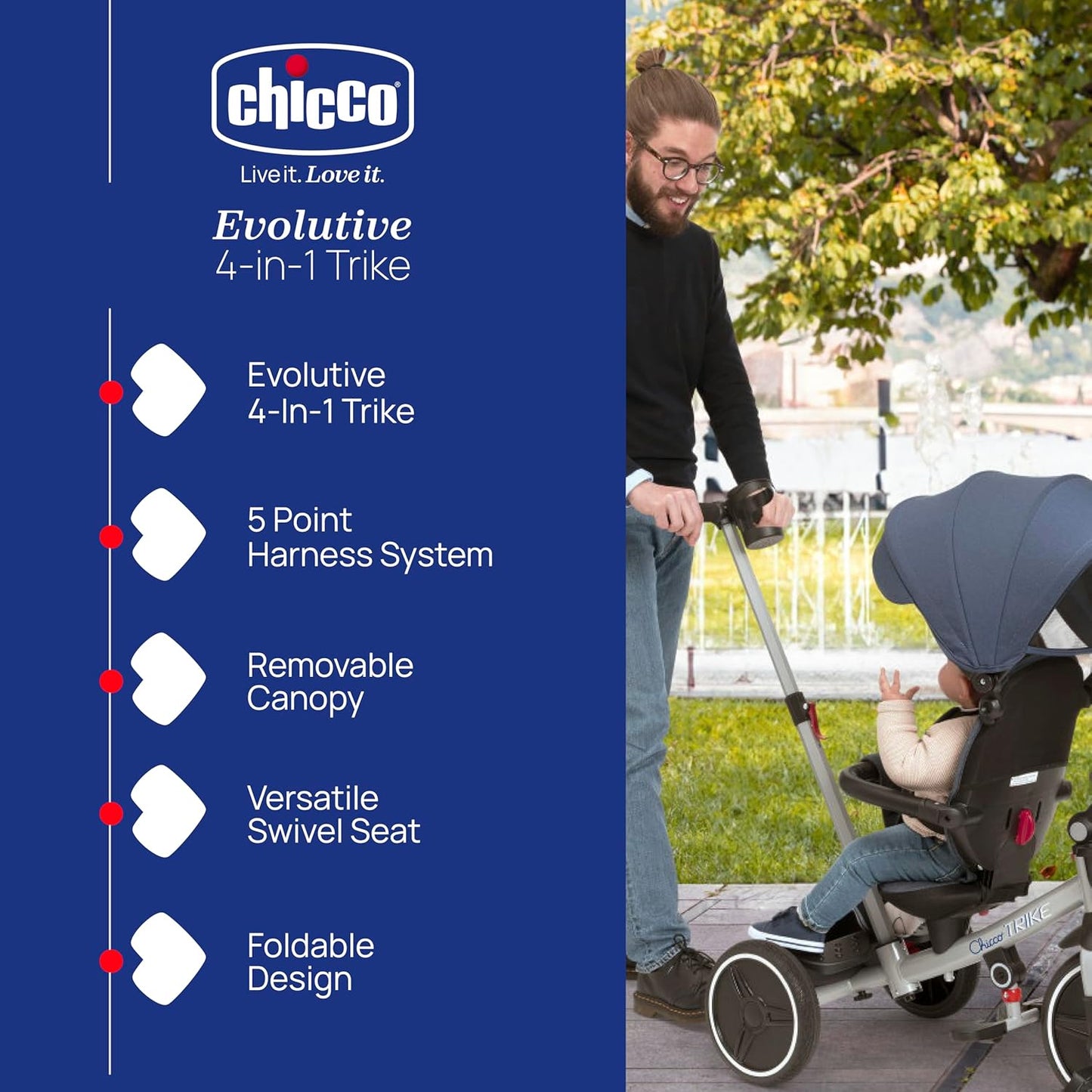Chicco Evolutive 4-in-1 Trike