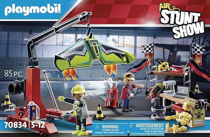 Playmobil Air Stunt Show Service Station (70834)