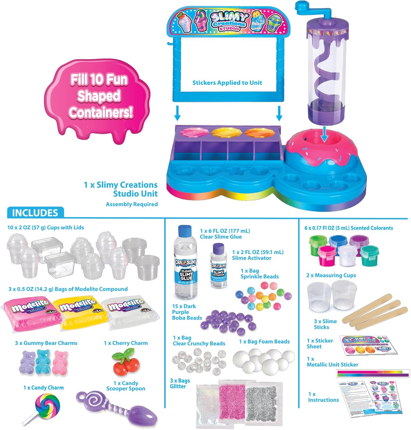 CRA-Z-Slimy Scented Slimy Creations Studio