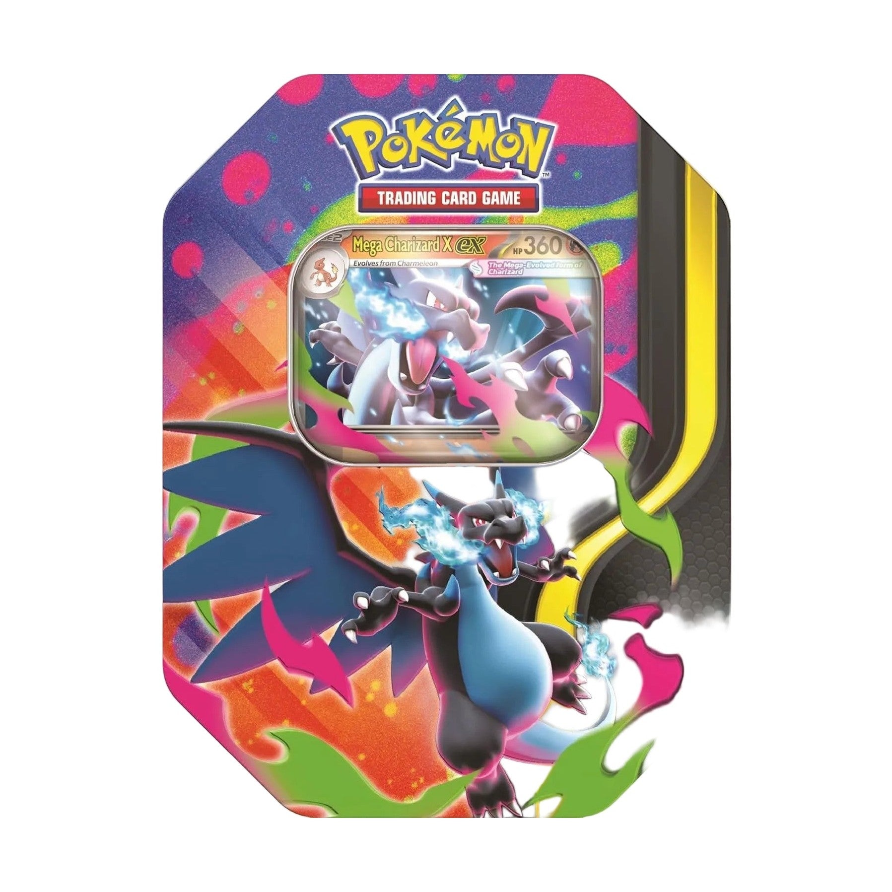 Pokémon TCG: Spring 2026 EX Tin Assortment (Mega Charizard) by The Pokémon Company