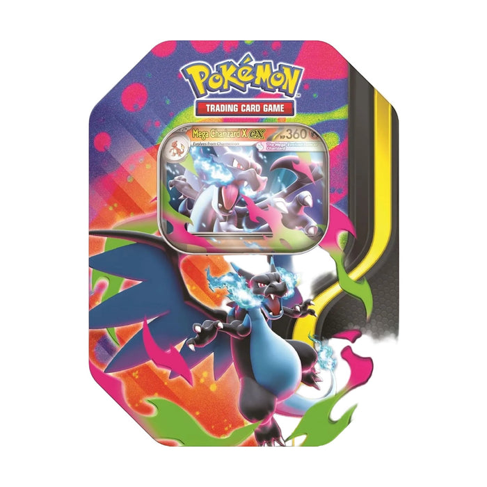 Pokémon TCG: Spring 2026 EX Tin Assortment (Mega Charizard)