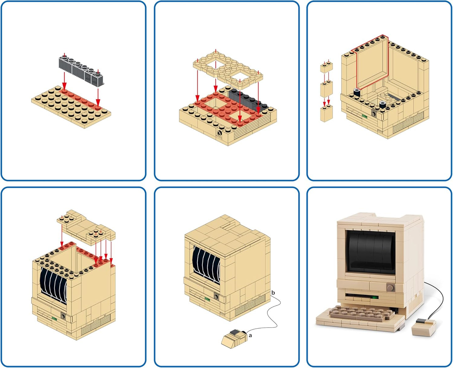 MAX Premium Retro Building Bricks