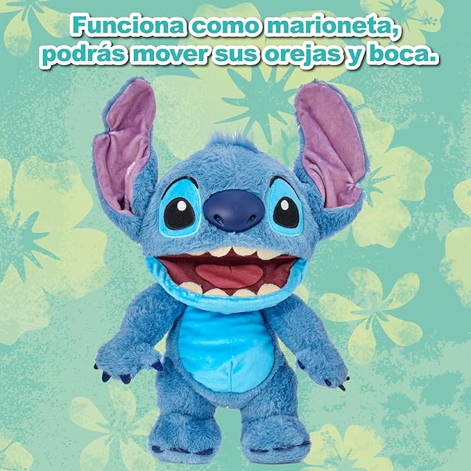 Disney Chatty Stitch/Angel - Deluxe Puppetronic