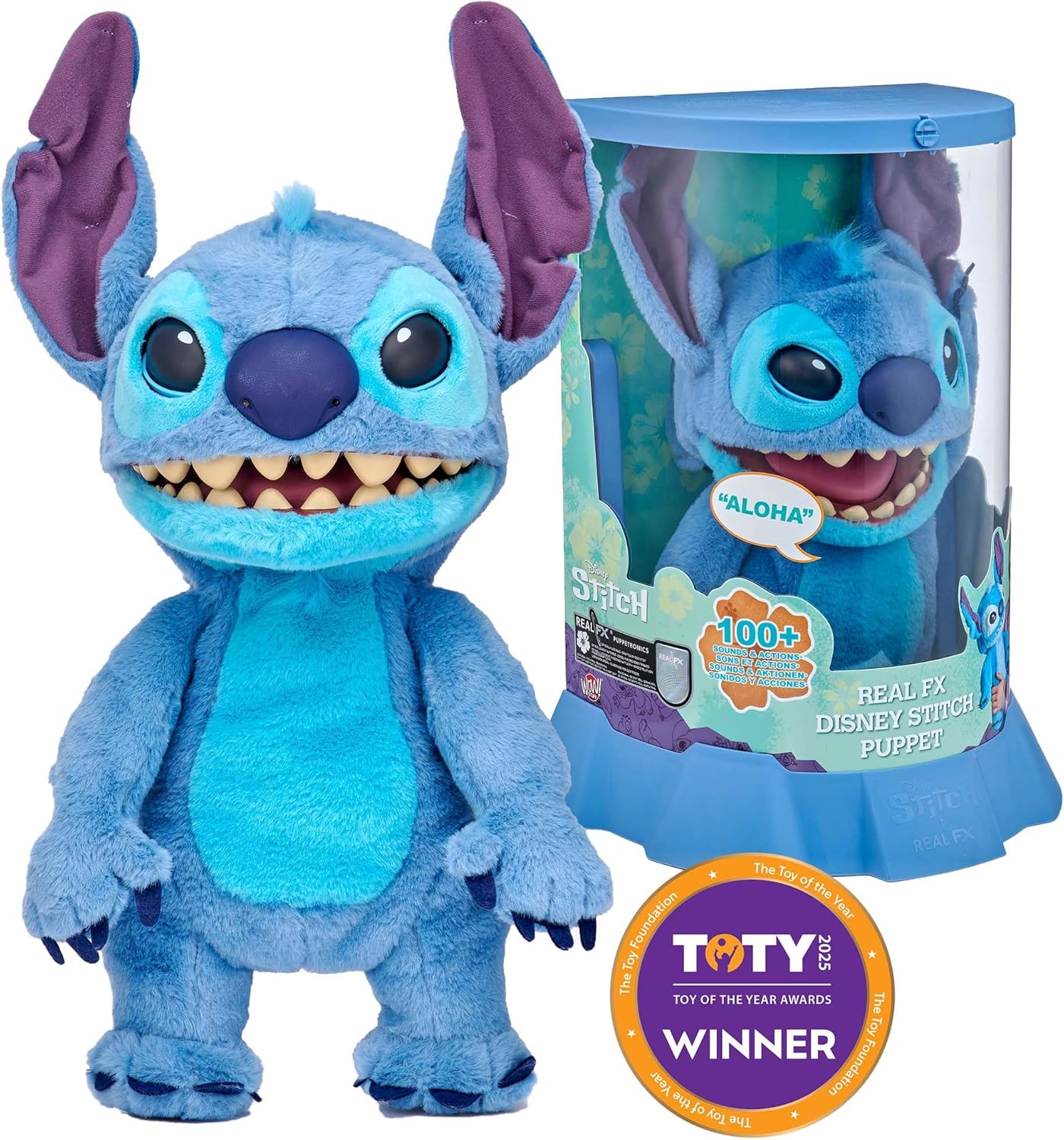 WOW! Stuff Disney Stitch Puppetronic by RealFX