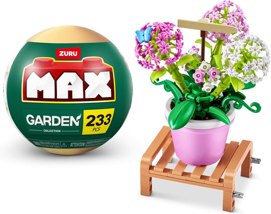 MAX Premium Garden Pot Plants Building Bricks Collection