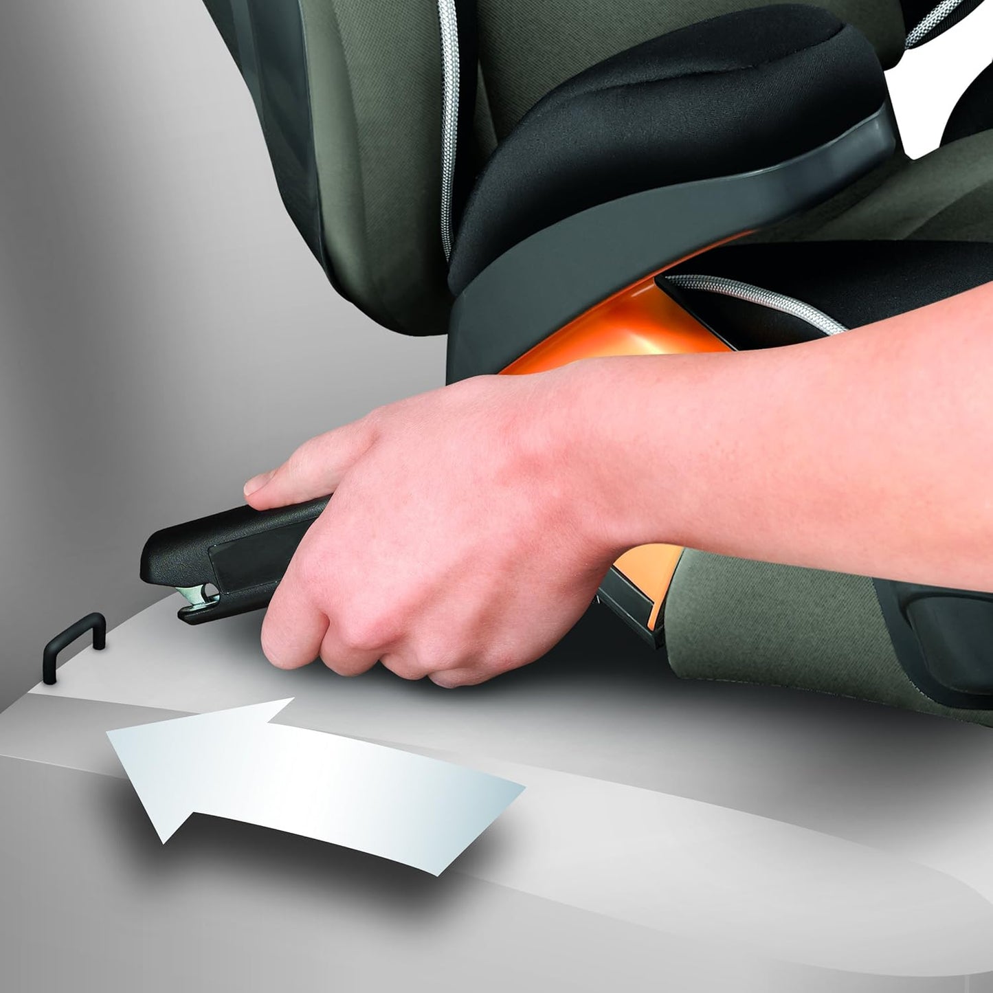 Chicco KidFit 2-in-1 Belt-Loaded Car Seat