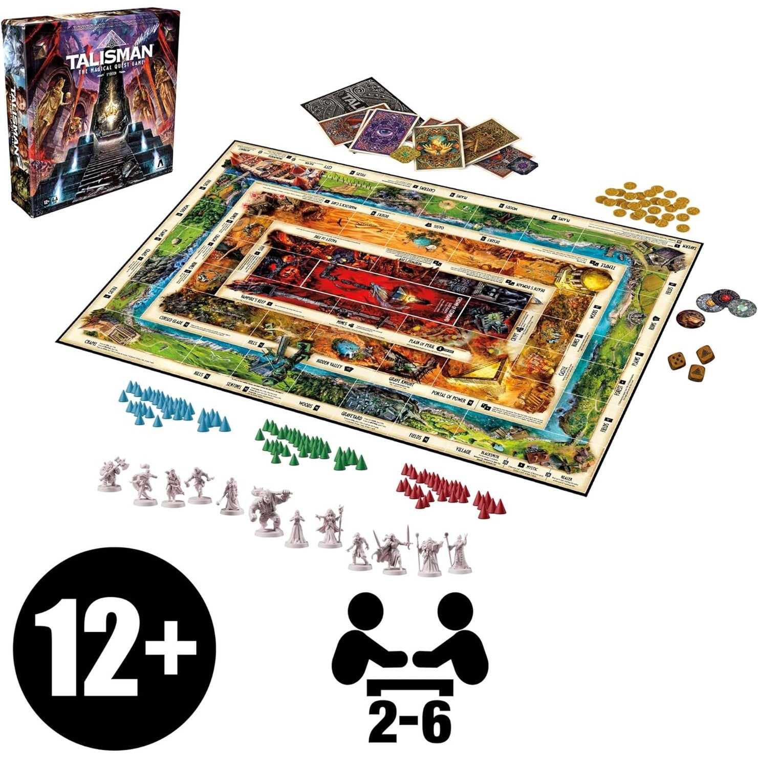 Hasbro Talisman Magical Quest Game 5th Edition by Hasbro