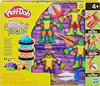 PLAY-DOH Teenage Mutant Ninja Turtles Cowabunga Creations