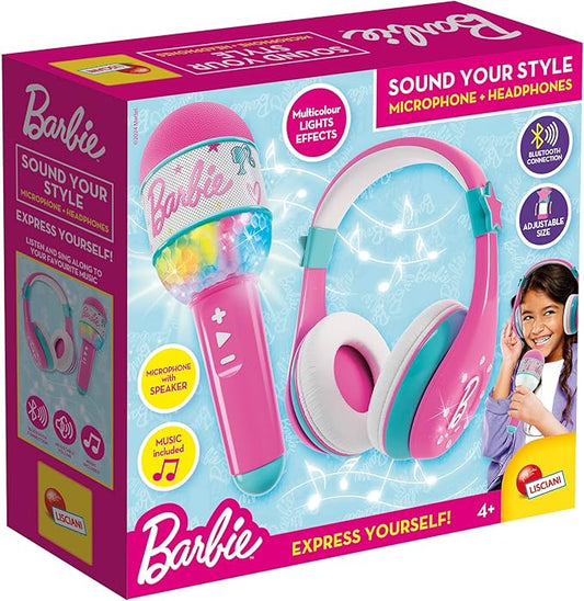 Lisciani BARBIE  Bluetooth Microphone with Speaker & Headset