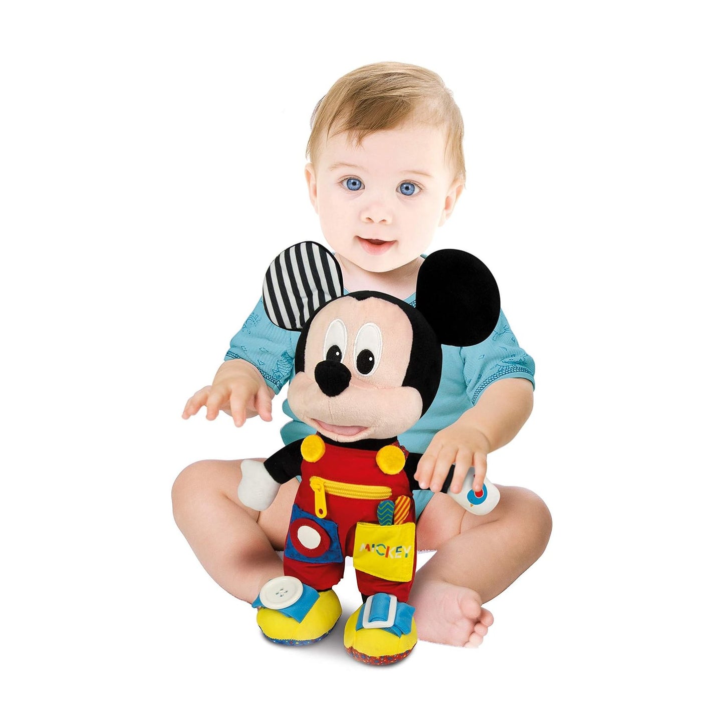 Clementoni Disney Baby Mickey Sensory Plush by Clementoni