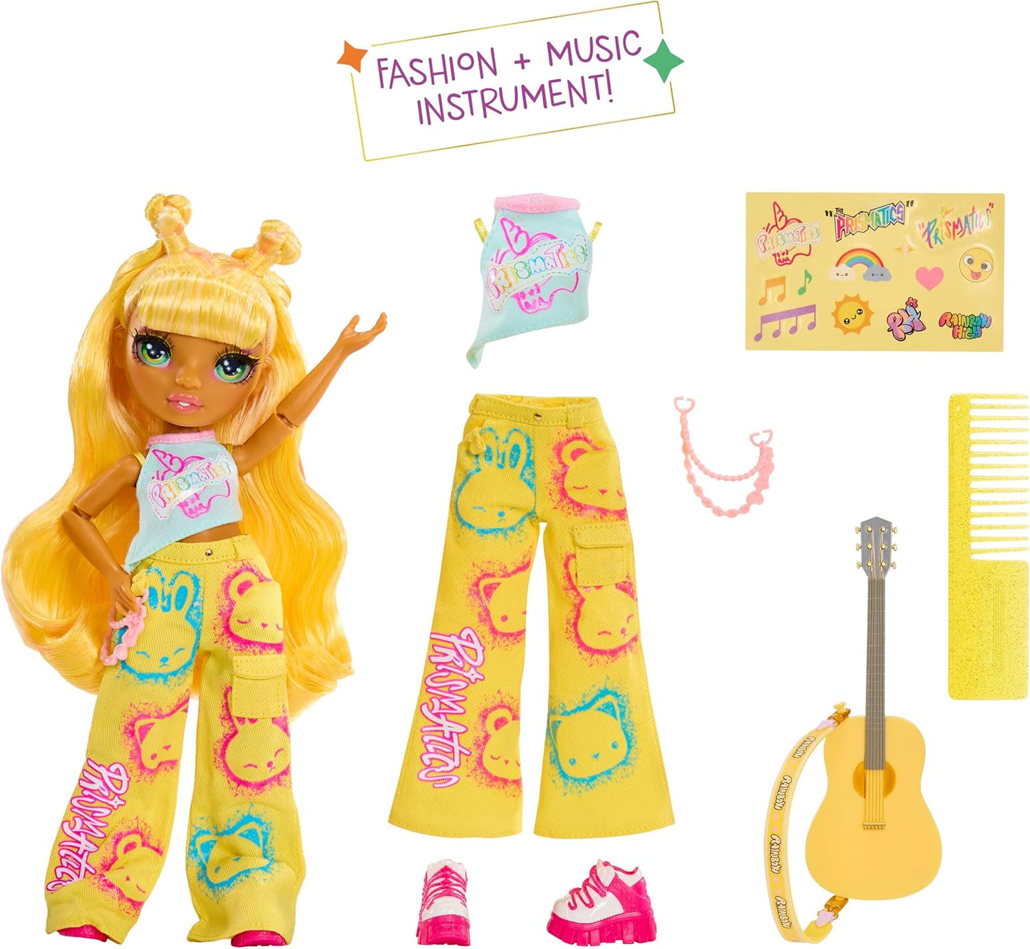 Rainbow High Jr High Rock Band - Sunny Fashion Doll