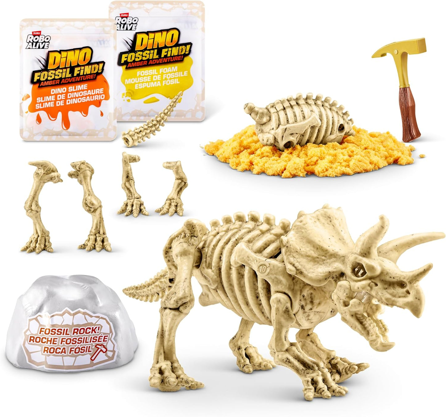 Robo Alive Fossil Find Amber Adventure