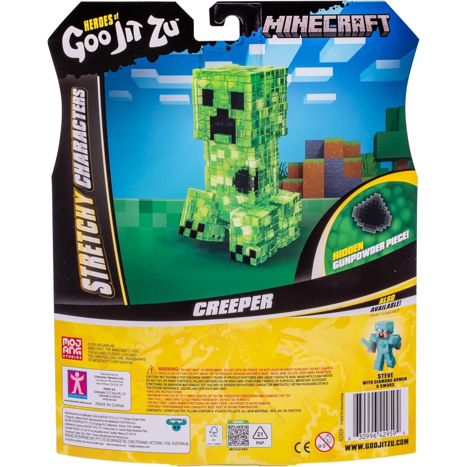 Heroes of Goo Jit Zu Minecraft Hero Pack Creeper by Moose