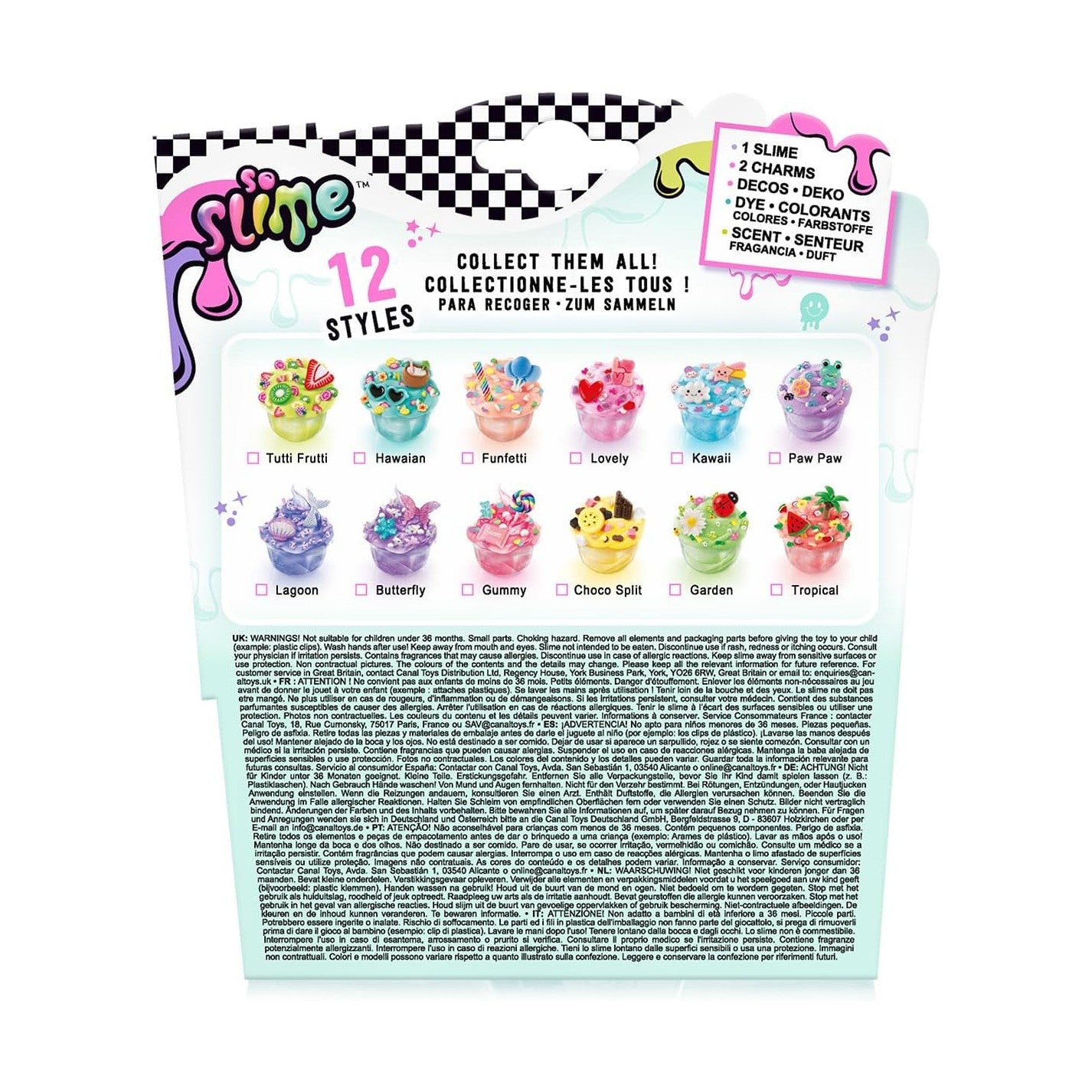 Canal Toys So Slime Fluffy Slime Experience 1 Pack by Canal Toys