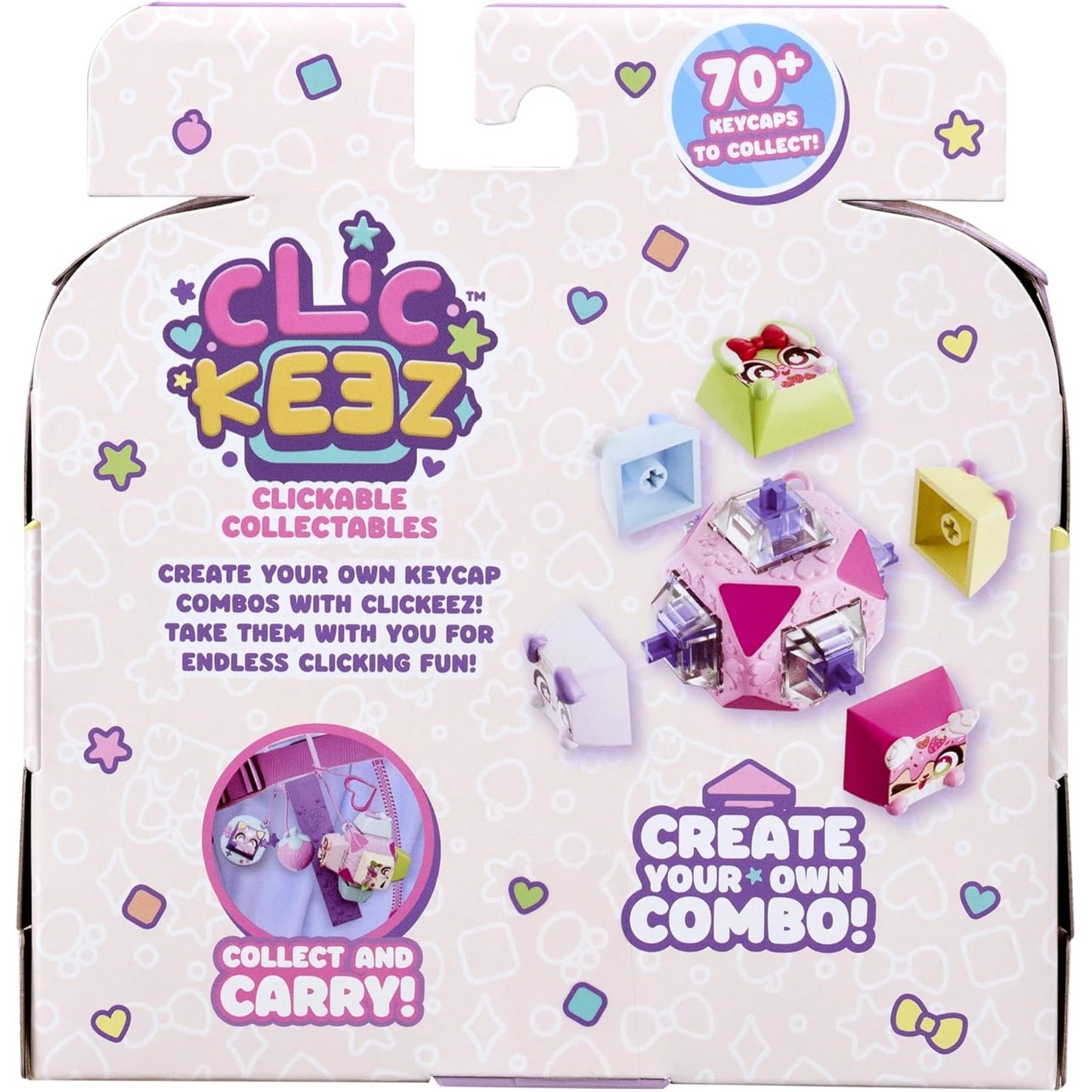 Clickeez Cube Deluxe Keyring Mystery Figure Pack by Goliath