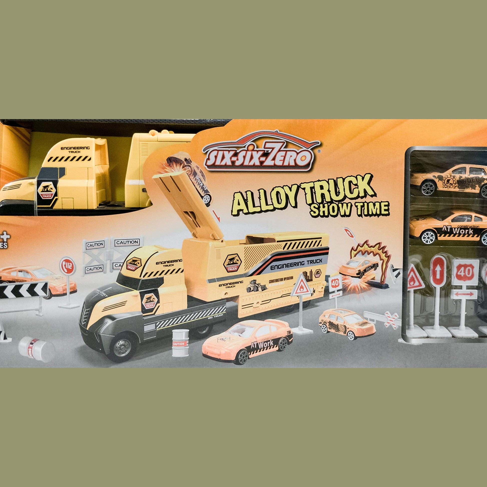Six-Six-Zero Alloy Truck Playset by Six-Six-Zero