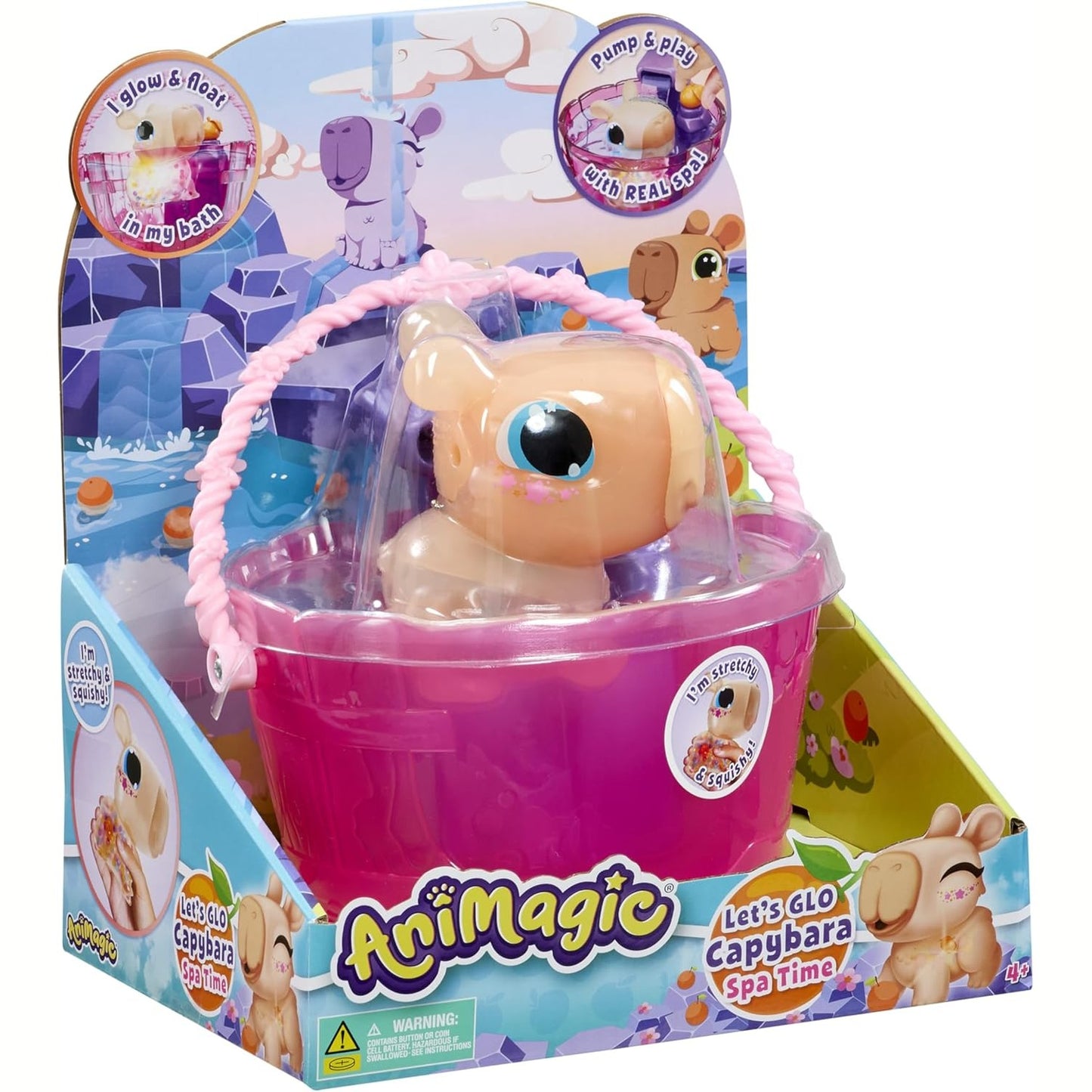 Goliath Animagic Let's Glo Capybara Spa Time Playset by Goliath
