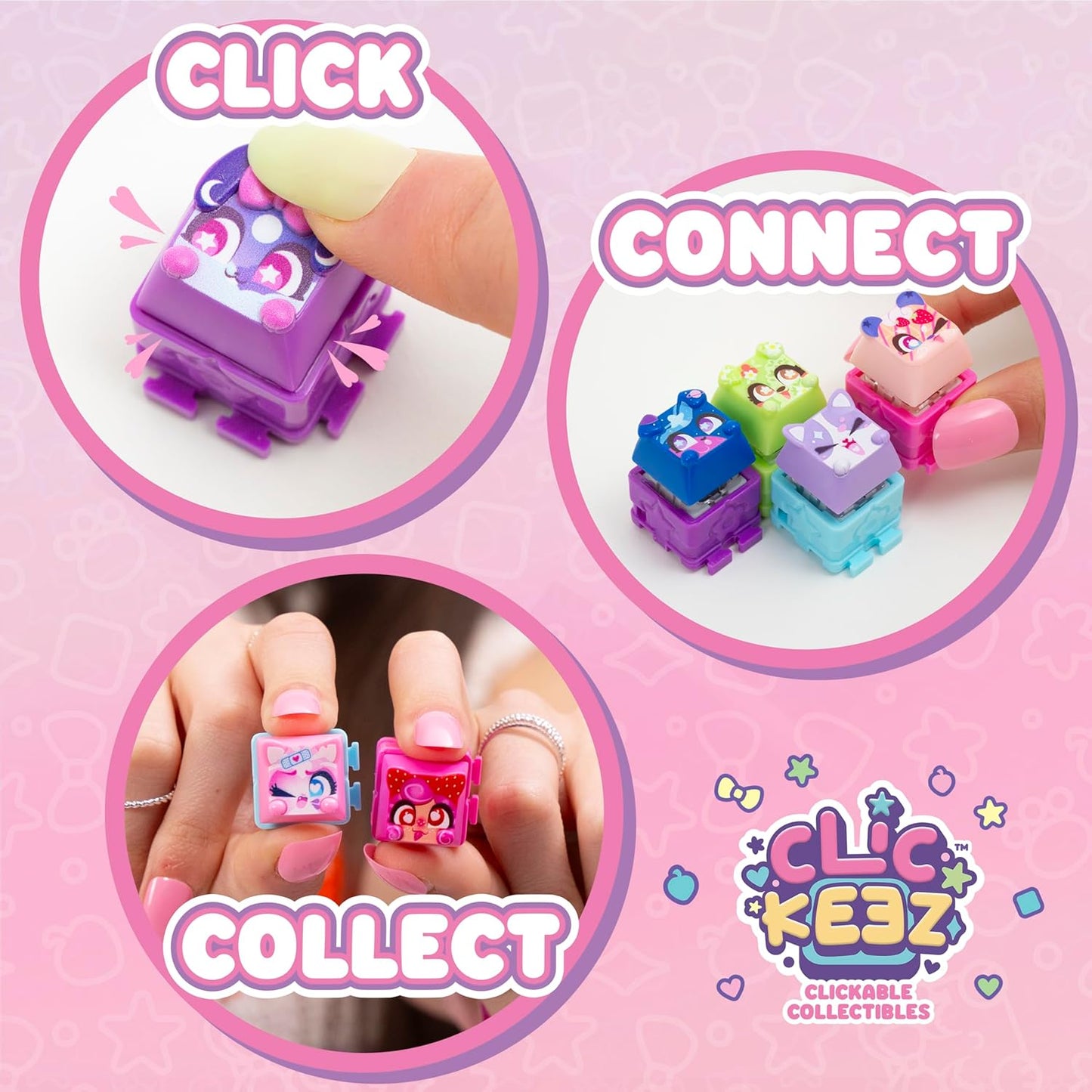 Clickeez Keyboard Mega Mystery Figure Pack The Ultimate Starter Set by Goliath