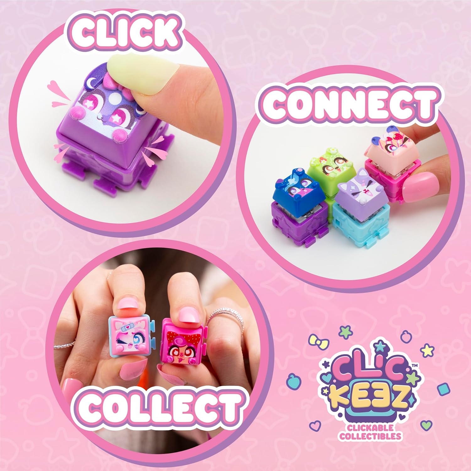 Clickeez Keyboard Mega Mystery Figure Pack The Ultimate Starter Set by Goliath
