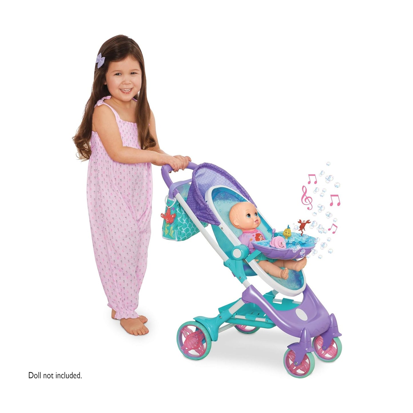 Disney Musical Bubble Stroller with Sounds by JAKKS Pacific