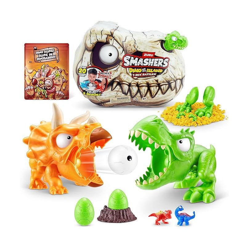 Zuru Smashers Dino Island Mini T-Rex Battles Mini by Zuru