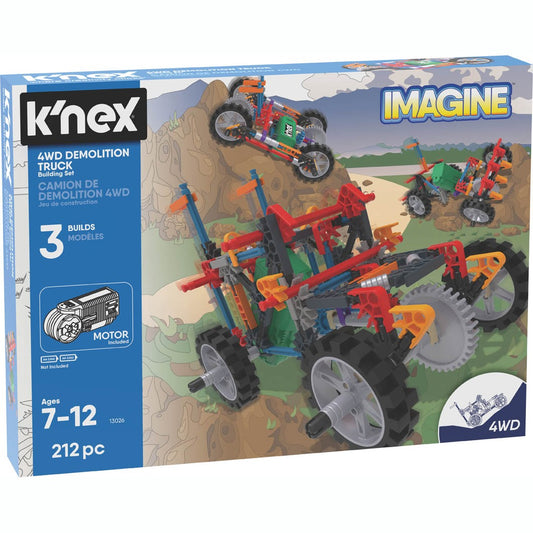 K'NEX 4WD Demolition Truck Building Set - 402 Pieces by K'NEX