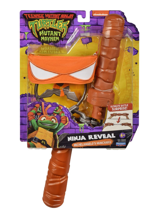 TMNT: Mutant Mayhem Ninja Reveal - Mikey's Transforming Nunchuk