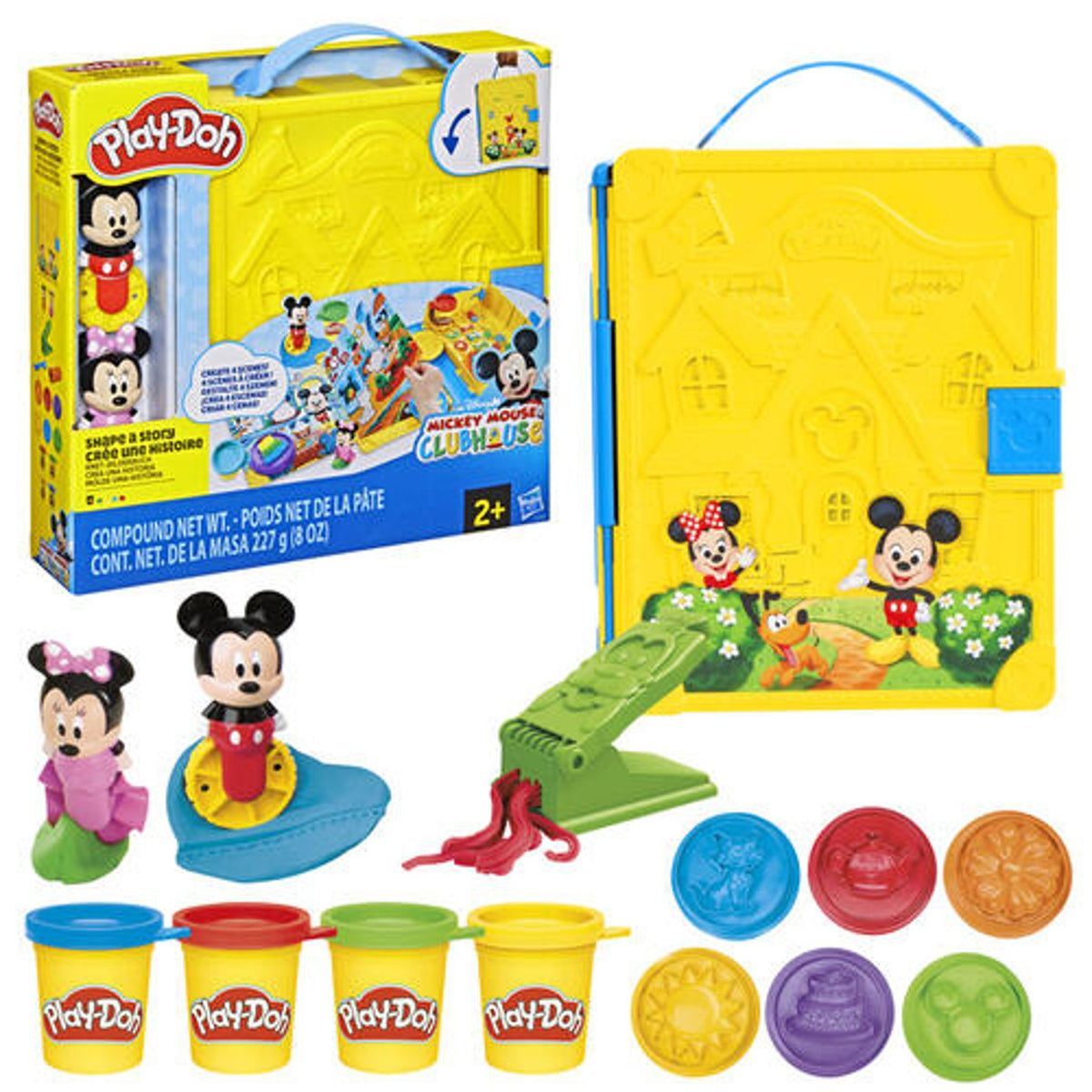 Play-Doh Shape a Story 8 Oz Playset, Disney Junior by Play-Doh