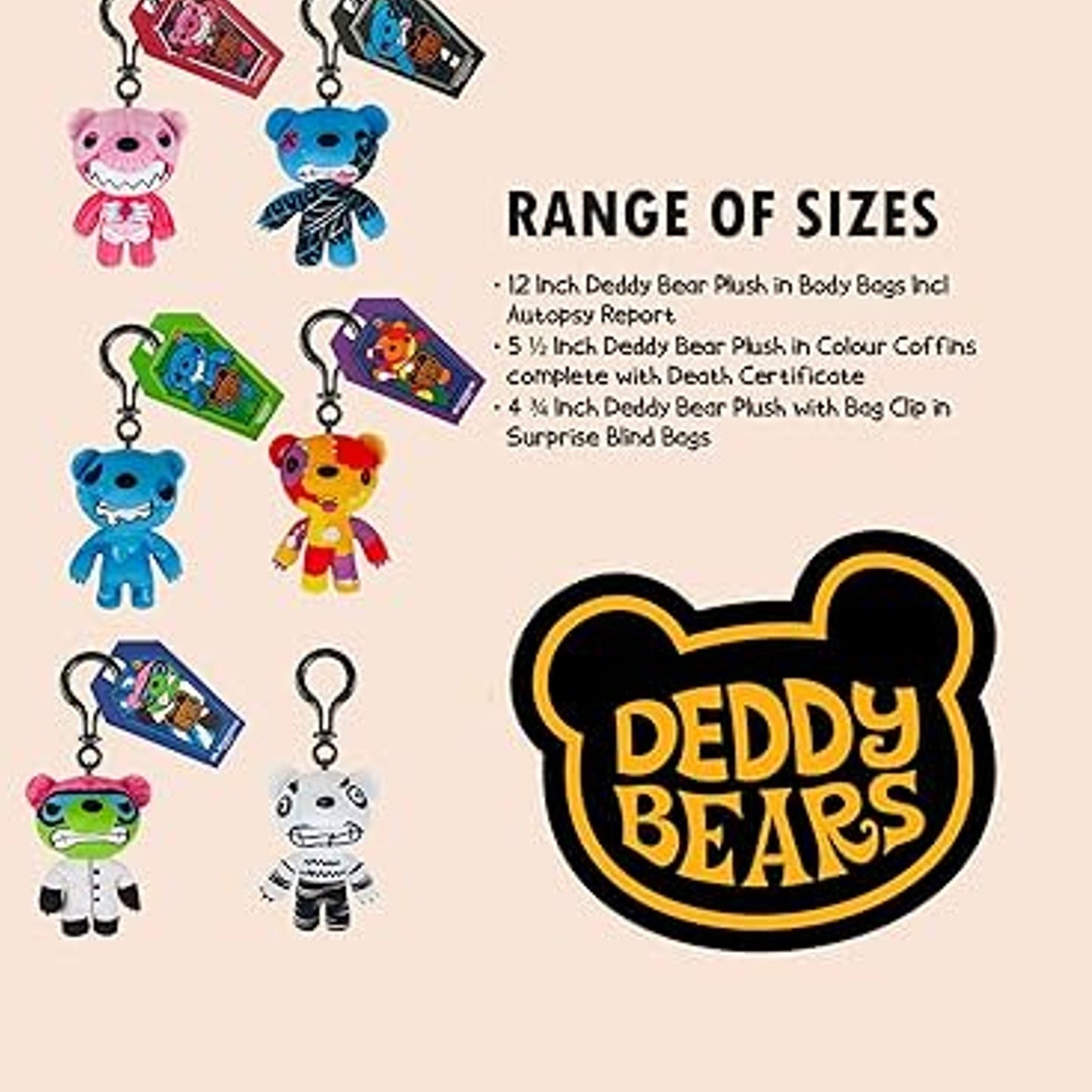Deddy Bears Series 4 - 12" Coffin Assorted Bear by Deddy Bears