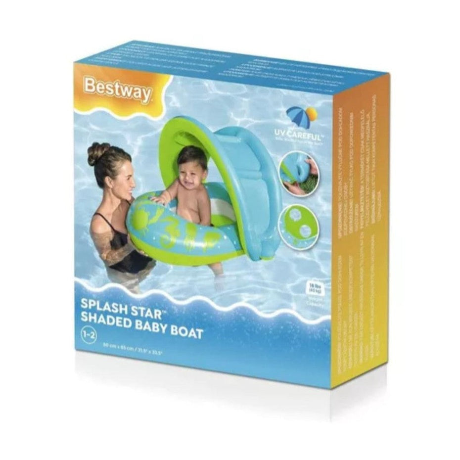 Bestway Splash Star Shaded Baby Boat by Bestway
