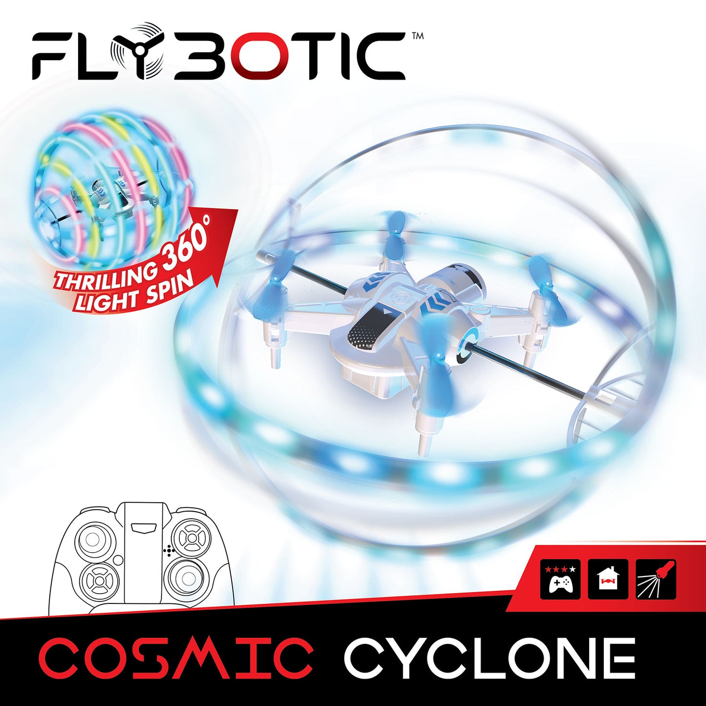 Silverlit Cosmic Cyclone 360 RC Quadcopter by Silverlit