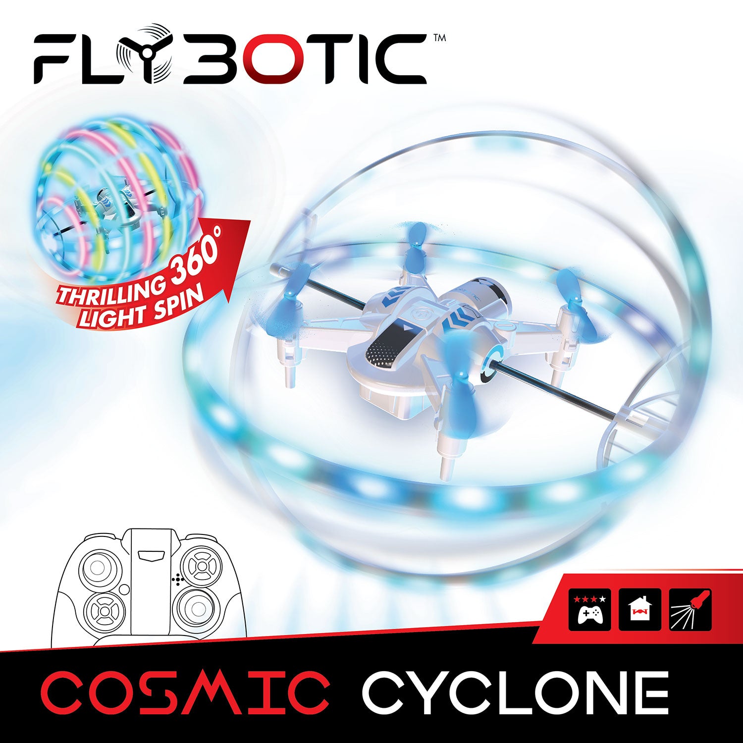 Silverlit Cosmic Cyclone 360 RC Quadcopter by Silverlit