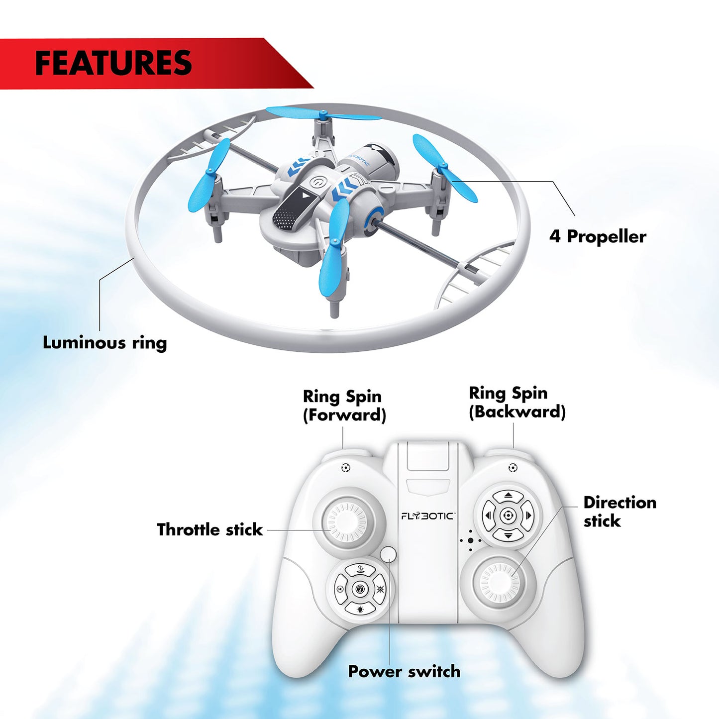 Silverlit Cosmic Cyclone 360 RC Quadcopter by Silverlit